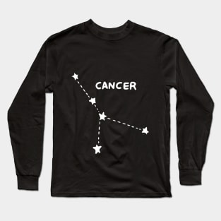 Zodiac Sign - Cancer Long Sleeve T-Shirt